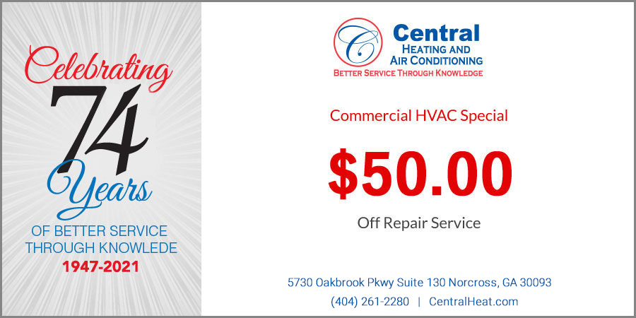 Commercial HVAC Special - Repair Service
